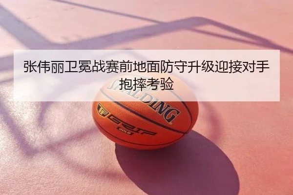 张伟丽卫冕战赛前地面防守升级迎接对手抱摔考验